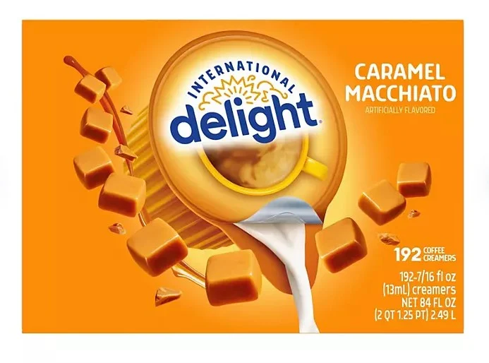 Internat Delight Caramel Macchiato Creamer 288 Ct