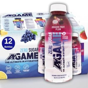A-Game Dragon Fruit Plum Zero 12Ea 16.9Oz