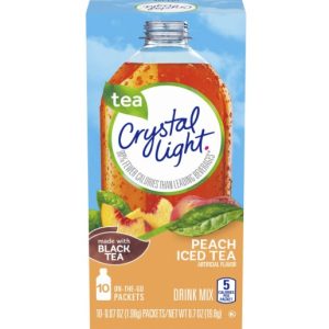 Crystal Light On The Go Peach Tea 10 Ct