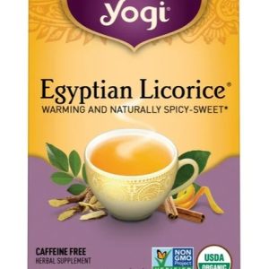 Yogi Egyptian Licorice Tea 16 Ct