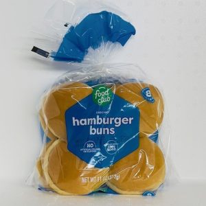 Hamburger Bun's 8 Ct