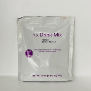 Drink Mix 2 Gal Fruit Punch Powder 18 Oz