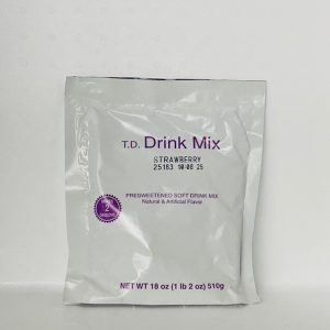 Drink Mix 2 Gal Strawberry Powder 18 Oz