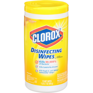 Clorox Disinfecting Wipes 75 Ct