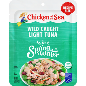 Chunk Light Tuna In Water Pouch 5 Oz