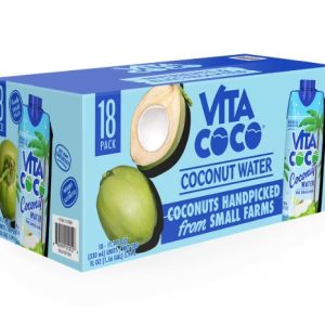 Vita Coconut Water 11.1 Oz 18 Ct